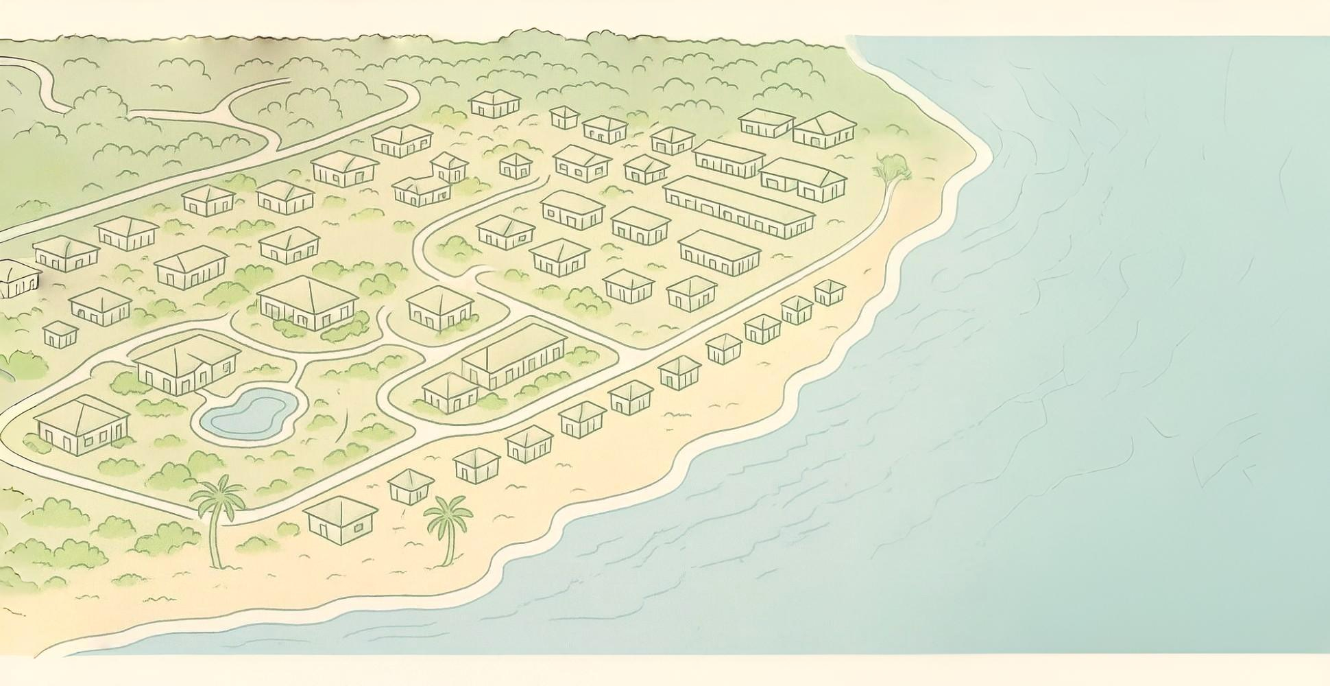 Rum Cay Luxury Island Paradise - Aerial View